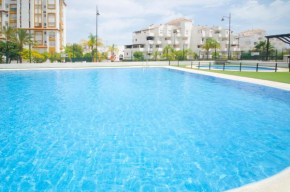APARTMENT SANTAELLA- Swimming pool next to the beach
